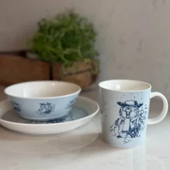 Ludvig krus 33 cl Ludvig i snøføyka blå