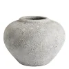 Luna krukke 18 cm grå