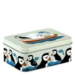 Lundefugl matboks 6x10x14 cm blå