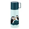 Lundefugl termos 350 ml blå