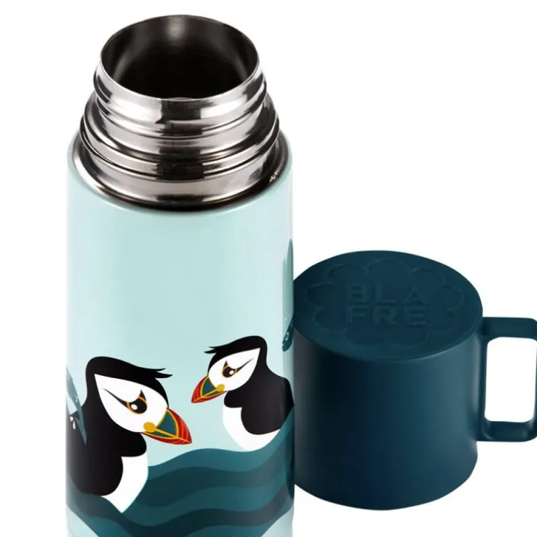 Lundefugl termos 350 ml blå