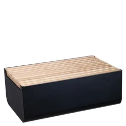 Lundi brødboks 35x22 cm natur/svart