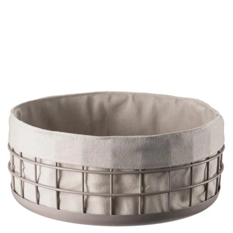 Lundi brødkurv 26 cm lys grå