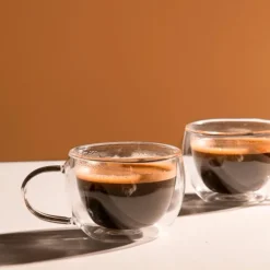 Lundi espressokopp 10 cl 2 stk klar