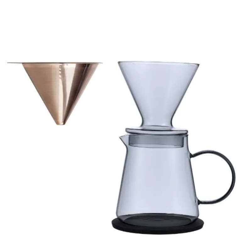 Lundi kaffebrygger 0,7L smoke