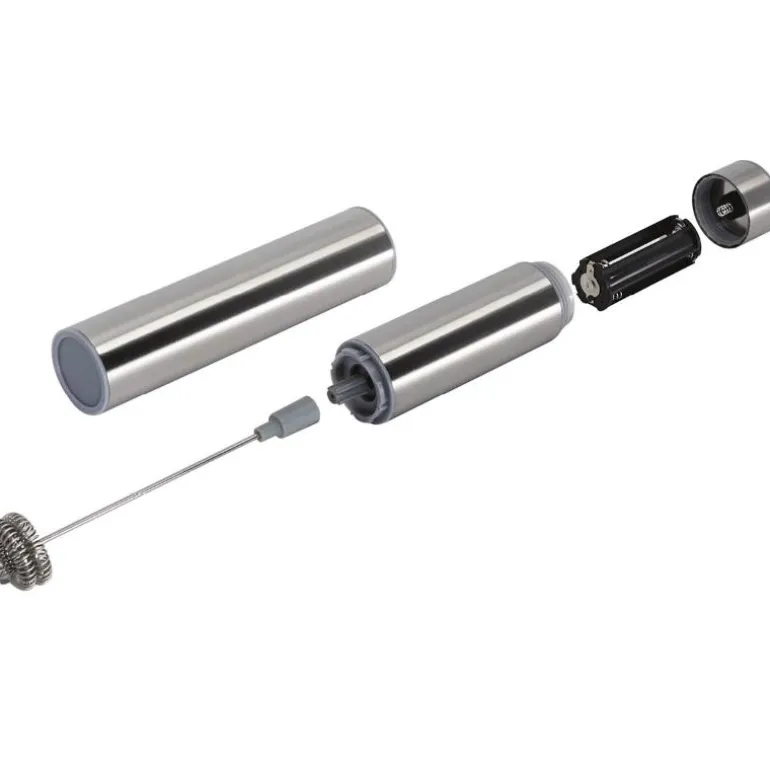 Lundi melkeskummer batteridrevet blank