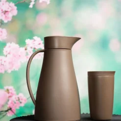 Lundi termokanne 1 L brun/gull