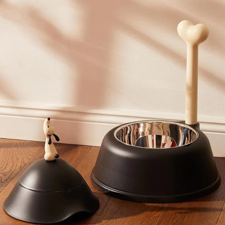 Lupita hundeskål svart