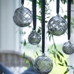 Lux dekorkule 8 cm liten koks