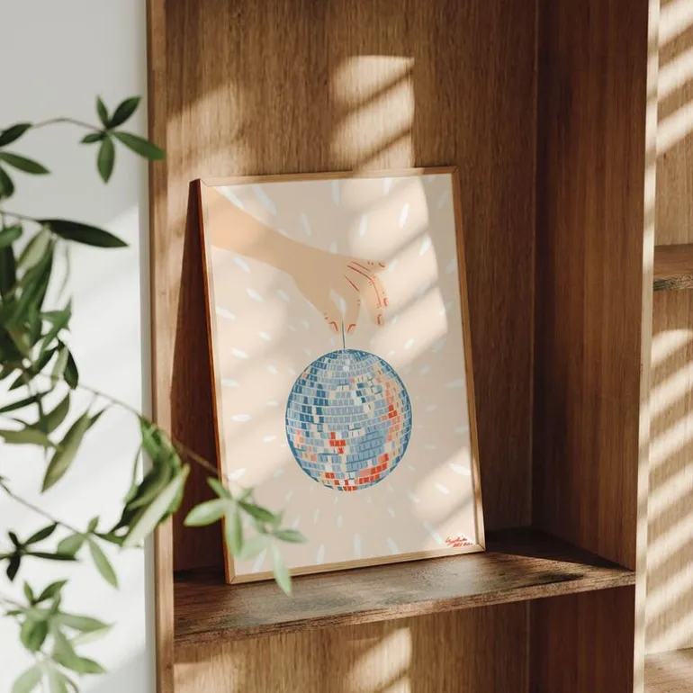 Lydia Ellen Design poster 50x70 cm disco