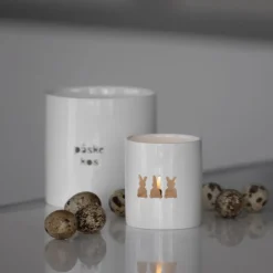 Lykt påske kos stor 10x11 cm