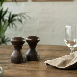 Lyon kvernsett 10 cm brun bøk