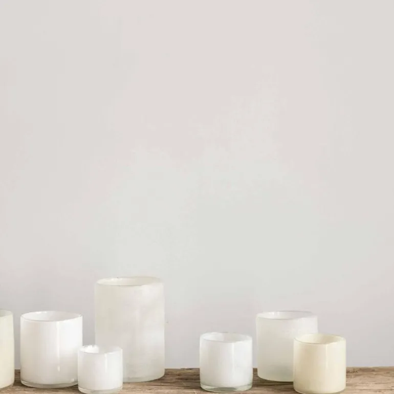 Lyric lyslykt 15x18 cm linen