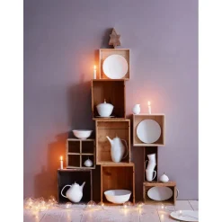 Lys oval asjett 20 cm