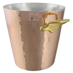 M'30 champagnekjøler rund 20 cm hamret kobber