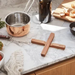 Magnetisk bordskåner 20 cm bambus