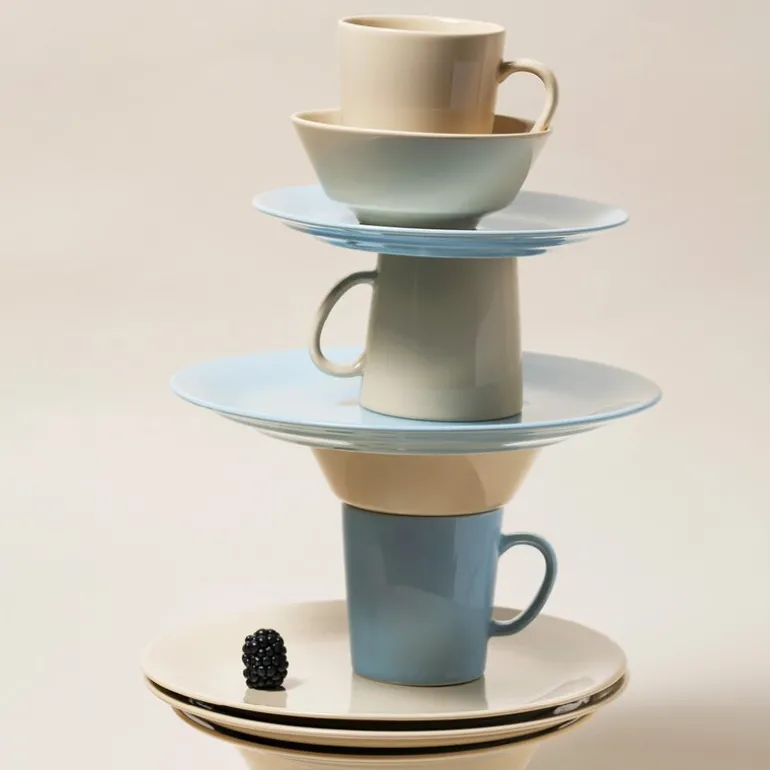 Mainio dyp tallerken 22 cm vinterblå