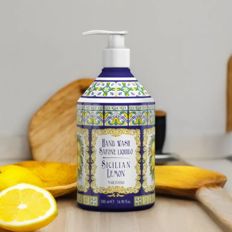 Maioliche flytende såpe 500ml sicilian lemon