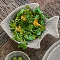 Maki serveringsfat 21,5x17,5 cm grå