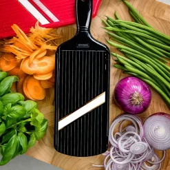 Mandolin justerbar med keramisk blad svart