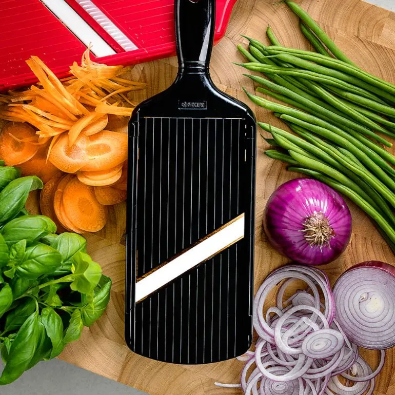 Mandolin justerbar med keramisk blad svart