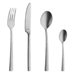 Manille bestikksett 16 deler matt stål