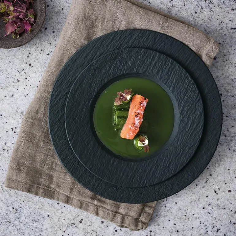 Manufacture Rock tallerken 27 cm svart/matt