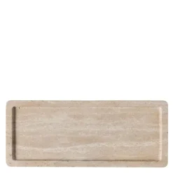 Manufacture Travertine servingsfat 25,5x10,5 cm beige