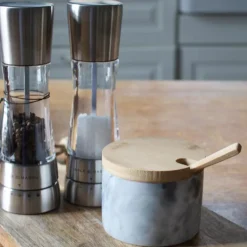 Marble krydderoppbevaring 20 cl hvit