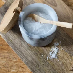 Marble krydderoppbevaring 20 cl hvit