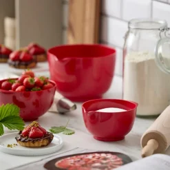 Margrethe bakebolle 3L rød