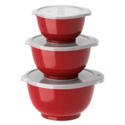 Margrethe minibollesett 0,25/0,5/0,75L rød