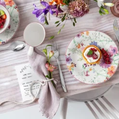 Mariefleur Basic tallerken 21 cm full dekor