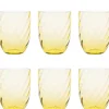 Marika glass 20 cl 6 stk citrine