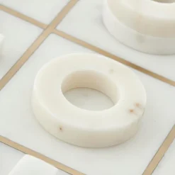 Marmilla dekorasjon 25x25 cm hvit