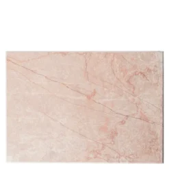 Marmor serveringsbrett 30x21 cm rosa