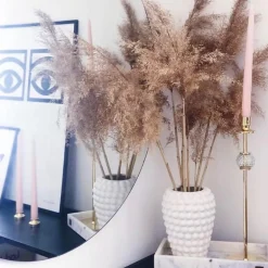 Marmorbrett med kant 30x15 cm hvit