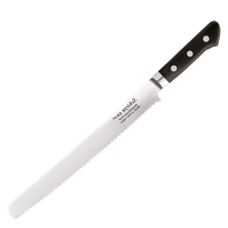 Master brødkniv 25 cm svart