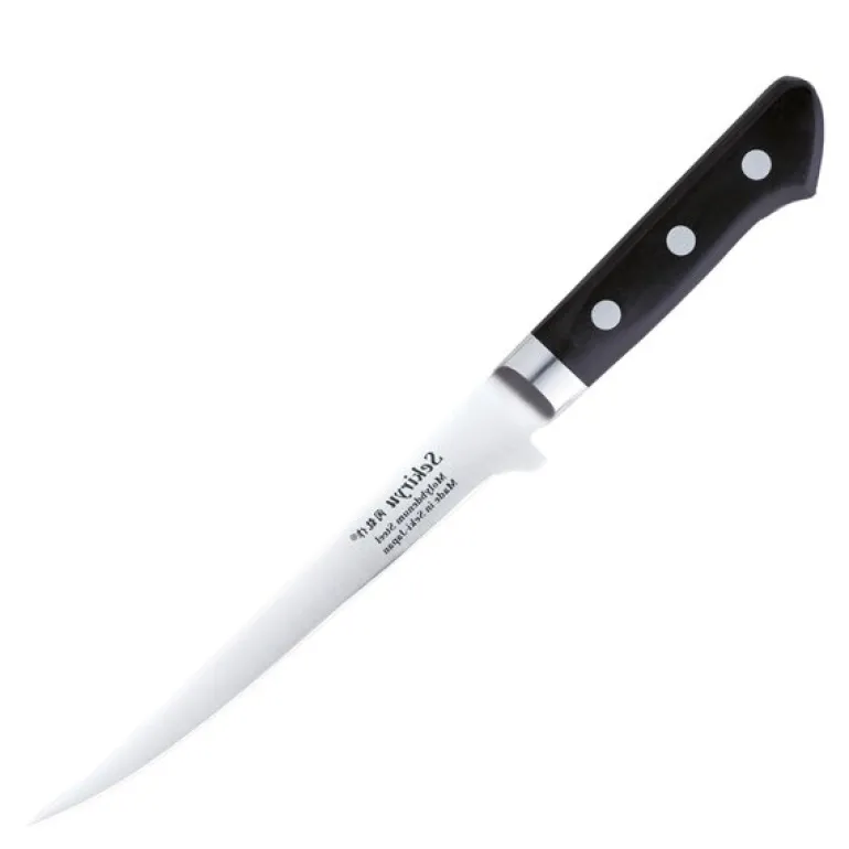 Master filetkniv 18 cm 29,5 cm blank/svart