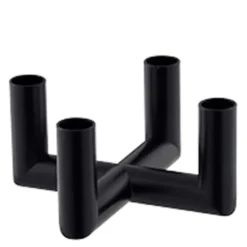 Matrix lysestake 4 armer svart