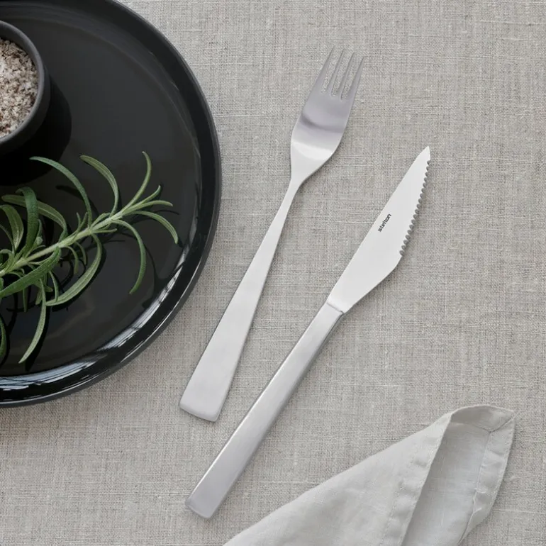 Maya 2000 biffbestikk 4 stk steel