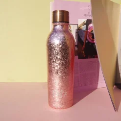 Medium drikkeflaske 0,5L Rose Gold Sparkle