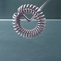 Melkeskummer med holder rød