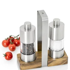Menage Classic salt og pepperkvern 16 cm grå