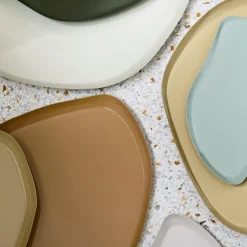 Mie dekorfat lite 26x15 cm desert sage