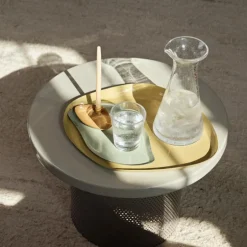 Mie dekorfat medium 34x27 cm cinnamon sand