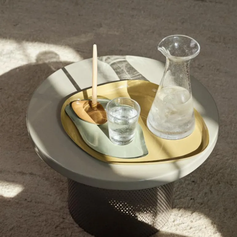 Mie dekorfat medium 34x27 cm cinnamon sand