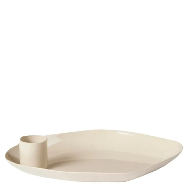 Mie lysestake liten 11x15 cm rainy day grey