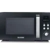 Mikroovn m/varmluft 25L svart