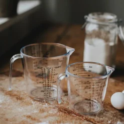 Mila målebeger 1L hvit